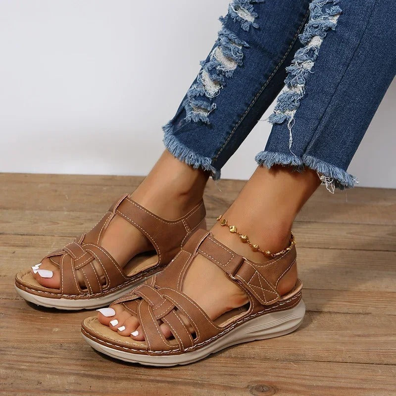 Julia | Leren sandalen met optimale ondersteuning 3