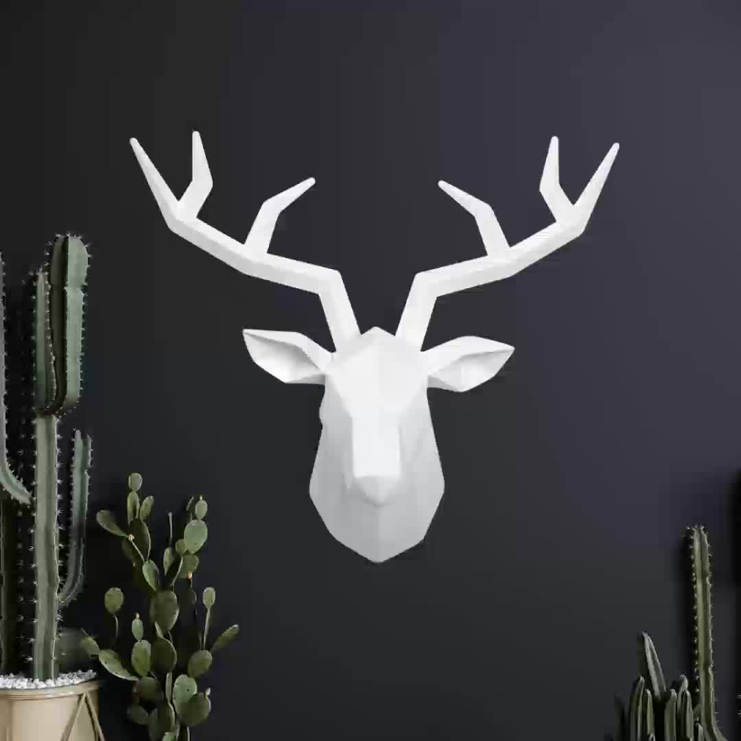 Juliette | Geometrische Wandsculptuur Met Dierenthema