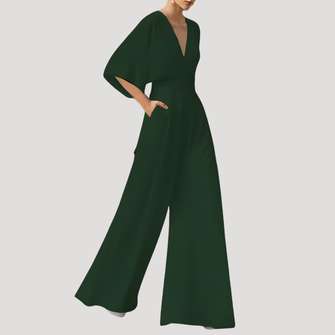 Jumpsuit Met Wijde Pijpen | Navando