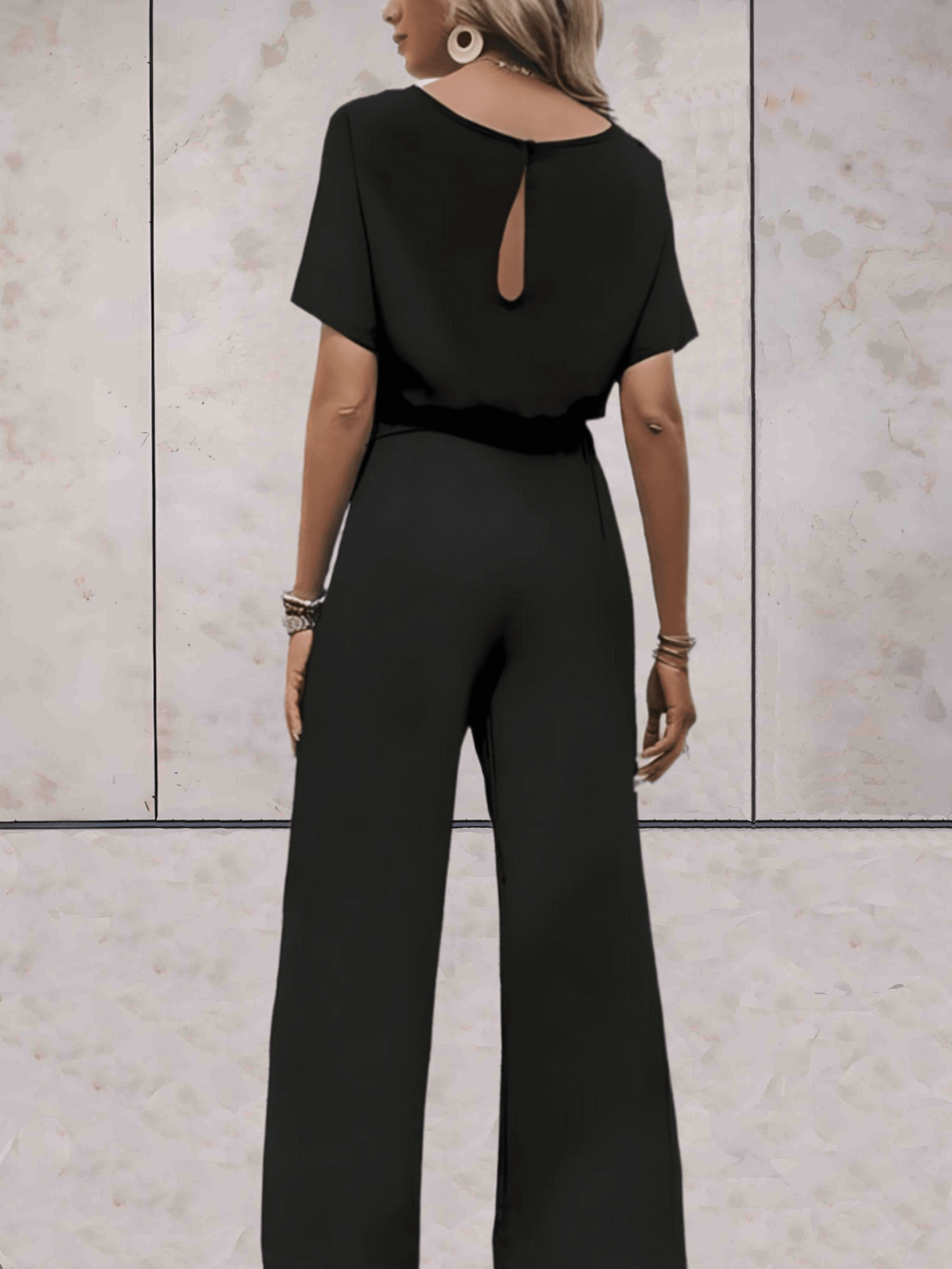 Jumpsuit Met Wijde Pijpen | Navando