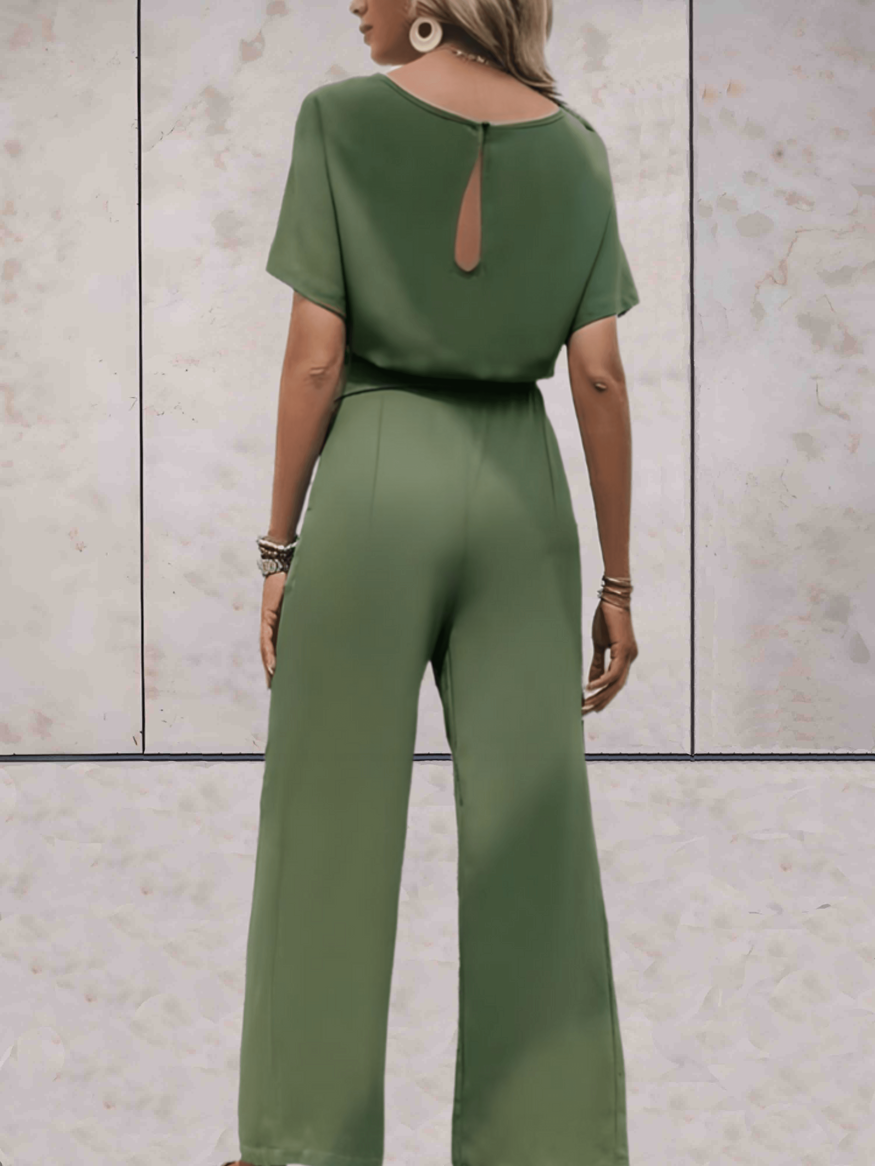 Jumpsuit Met Wijde Pijpen | Navando