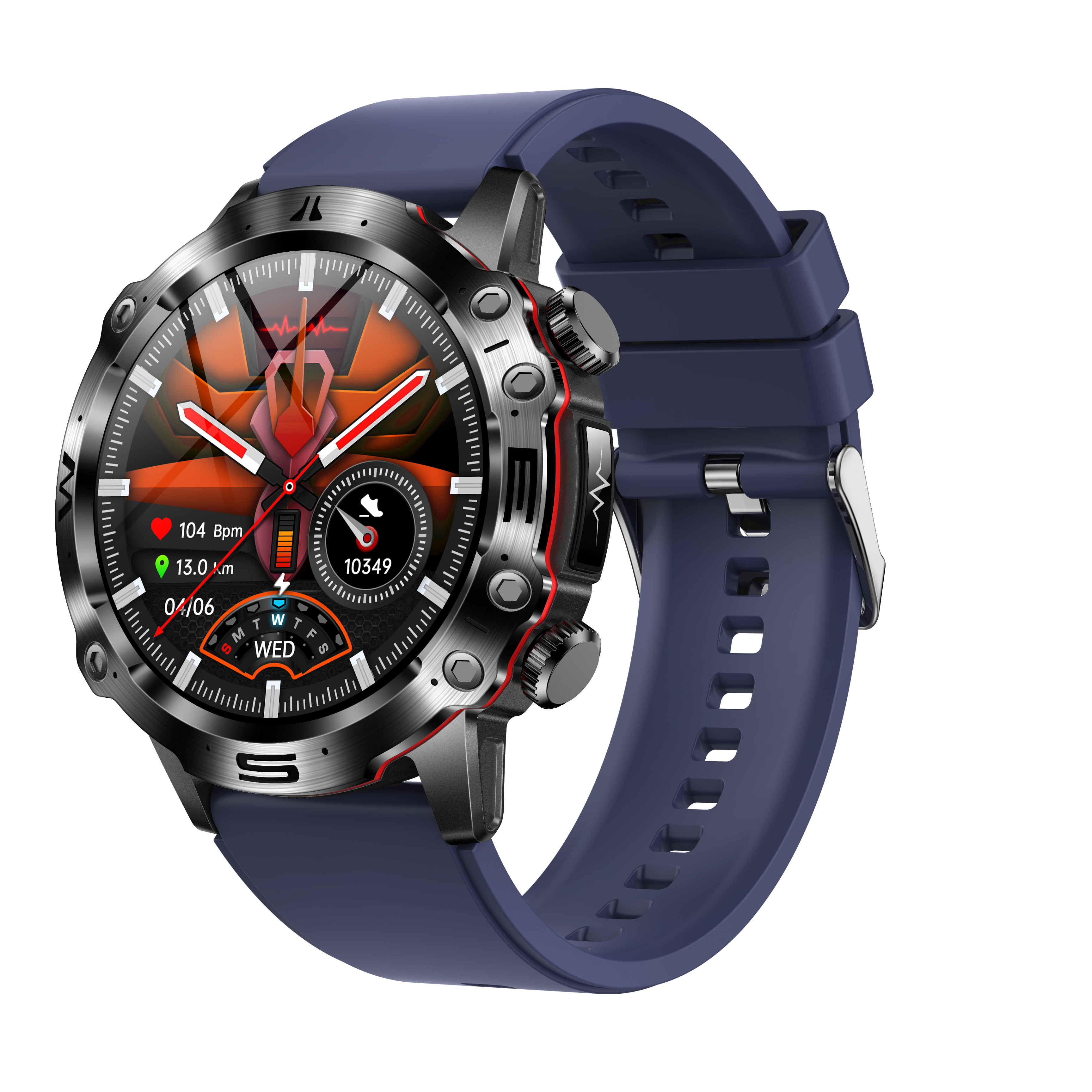 KL482 | AMOLED touchscreen sportwatch met ECG-gezondheidsregistratie 3