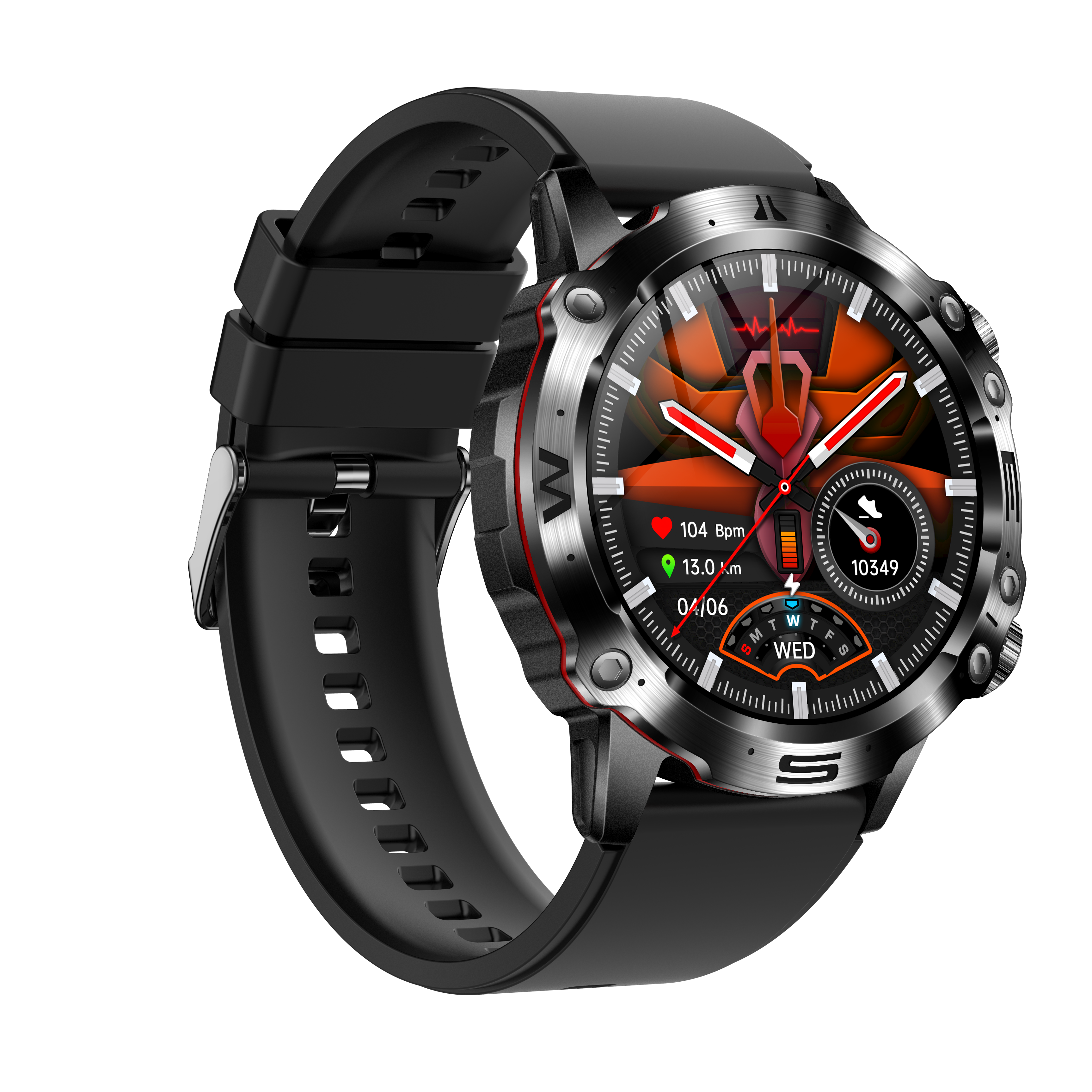 KL482 | AMOLED touchscreen sportwatch met ECG-gezondheidsregistratie 6