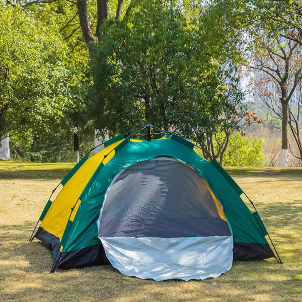 Kampeercomfort | Automatisch opvouwbare 4 persoons tent 1