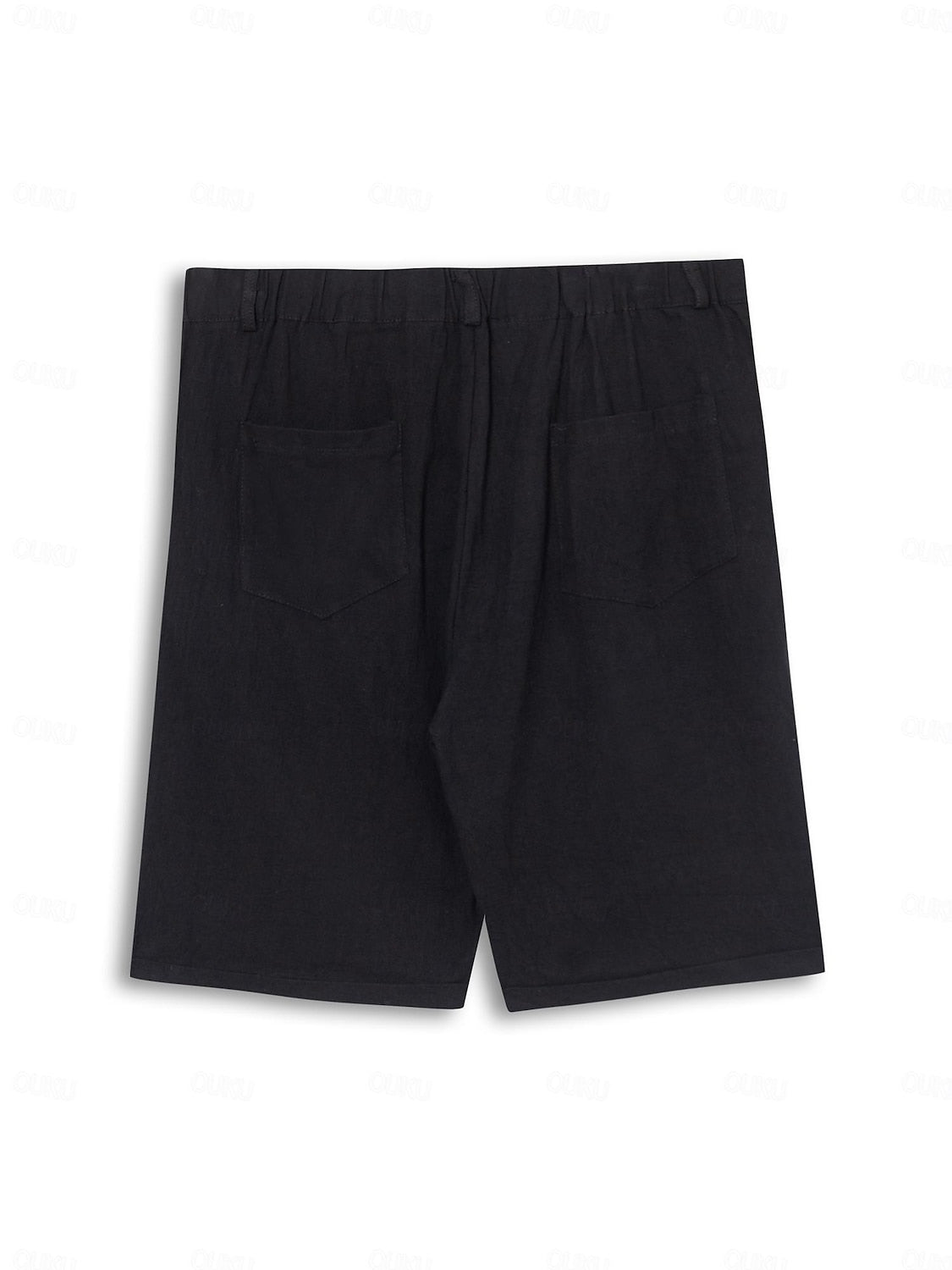 Klassieke linnen-katoenen korte broek | Ademend, comfortabel, klassieke snit 4