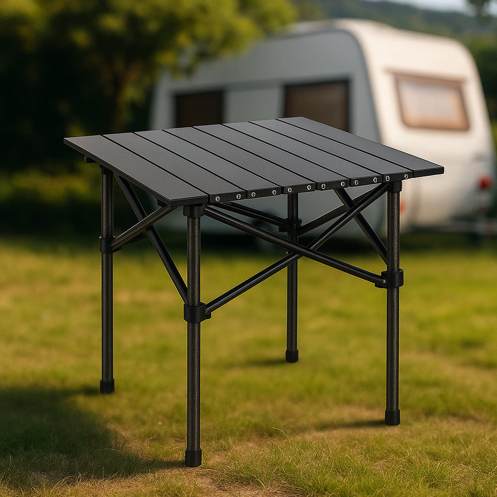 Koolstofstaal | Opklapbare campingtafel met antislipoppervlak 2