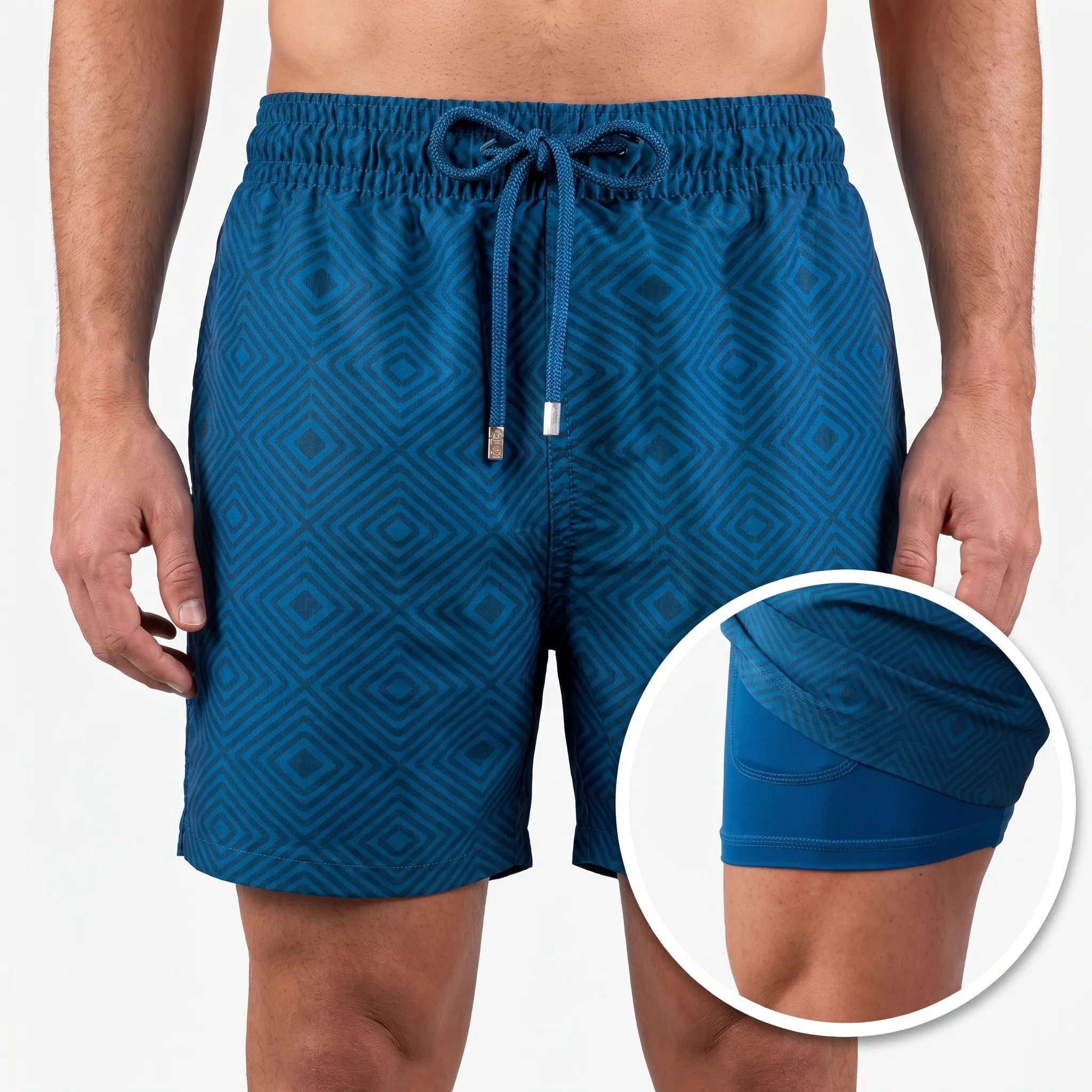 Korte Zwemshort Heren Met Elastische Band | Navando