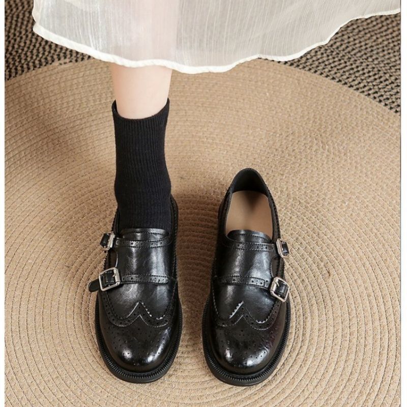 Laila | Klassieke Loafers Met Verstelbare Gesp