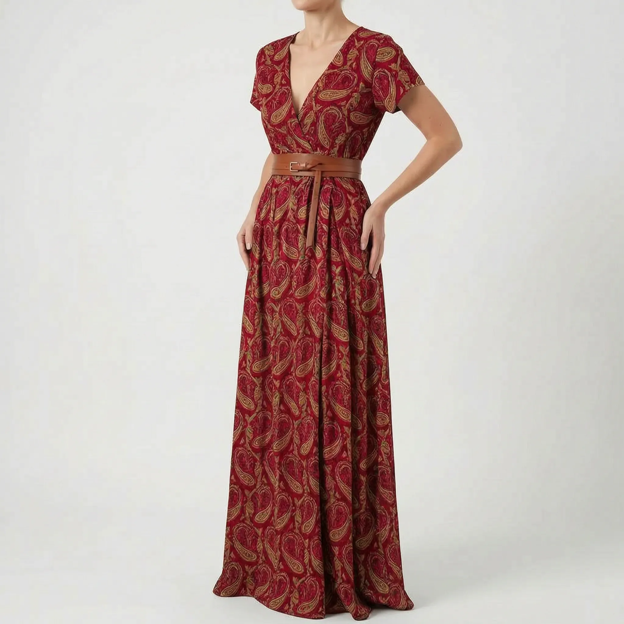 Lange Bohemian Maxi Jurk | Navando