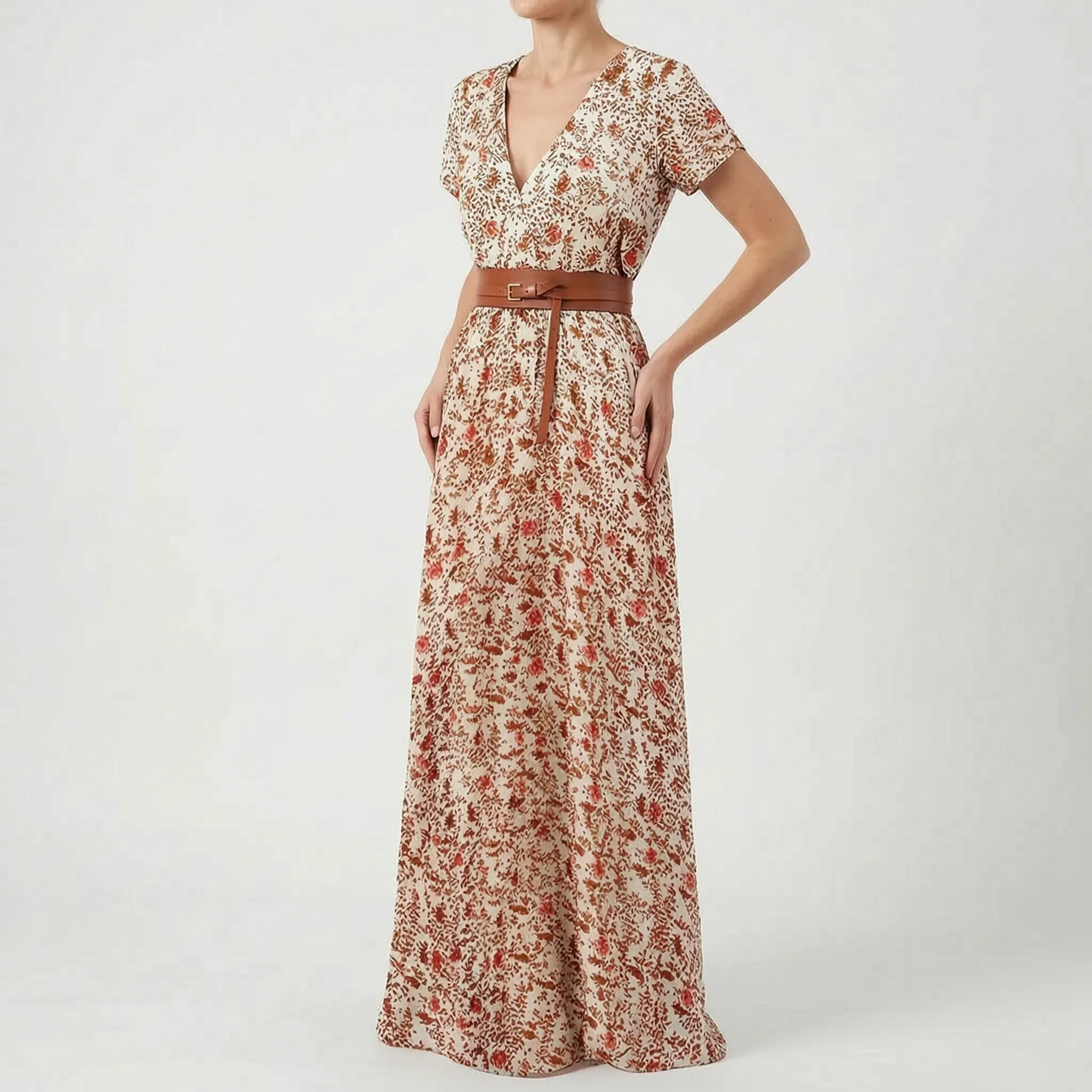 Lange Bohemian Maxi Jurk | Navando