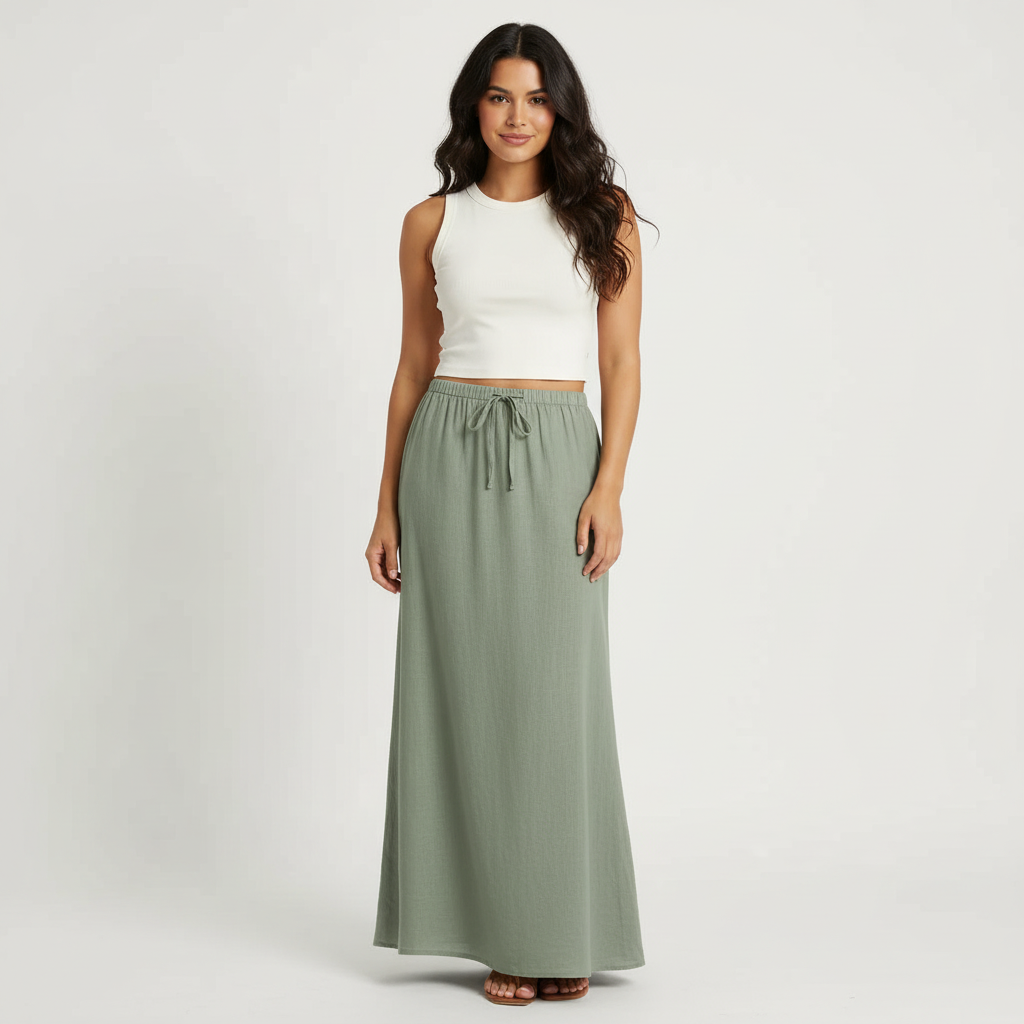 Lange Casual Rok | Navando