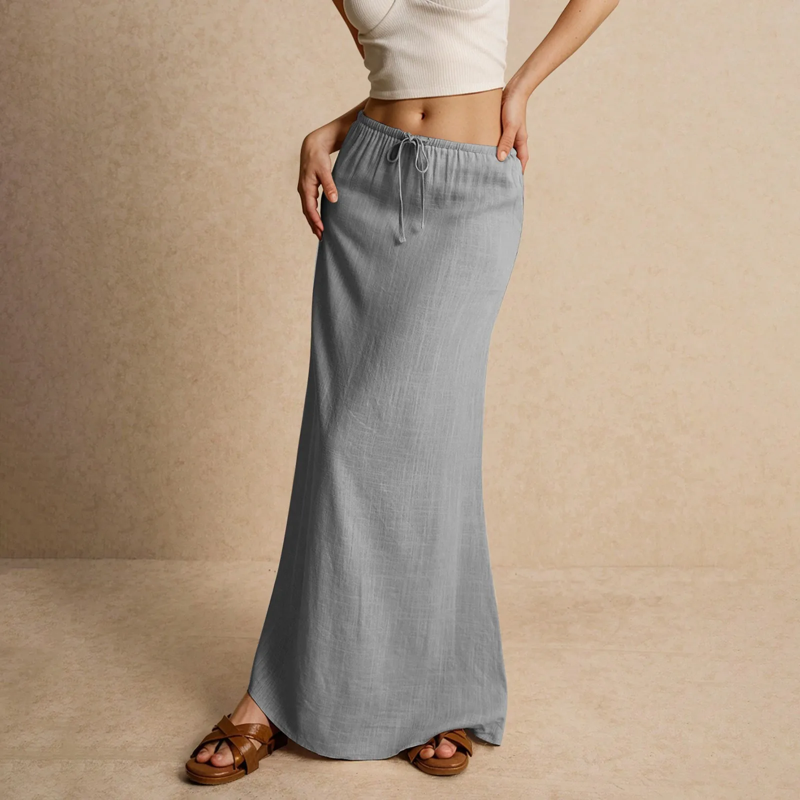 Lange Casual Rok | Navando