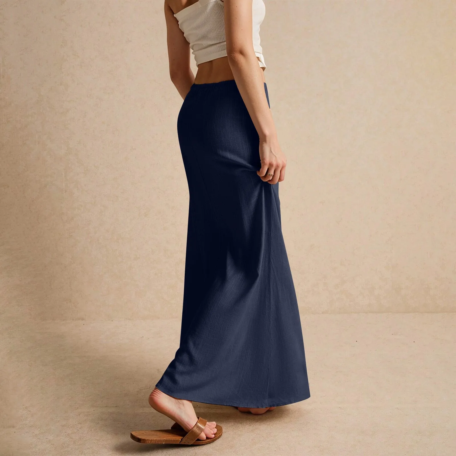 Lange Casual Rok | Navando