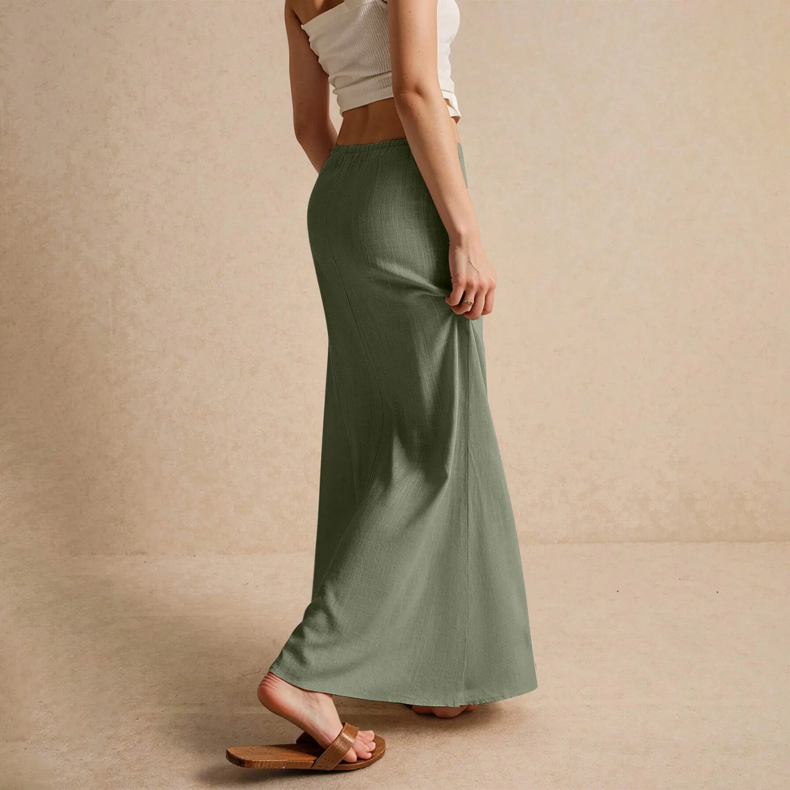 Lange Casual Rok | Navando