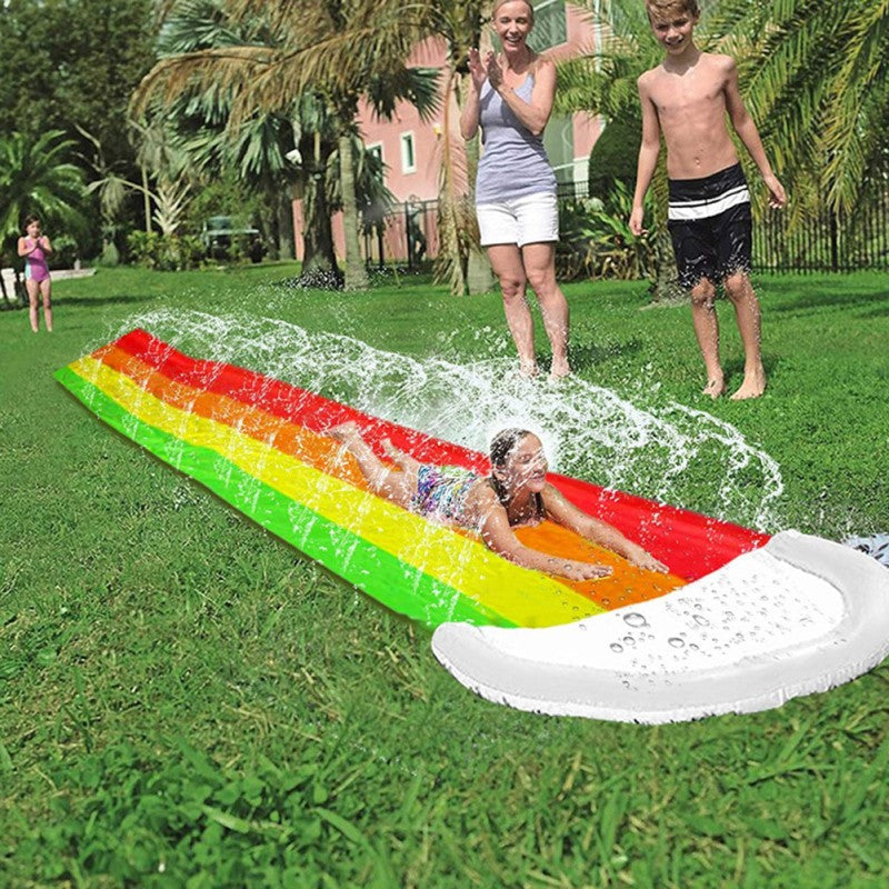 Lange Opblaasbare Waterglijbaan | Navando