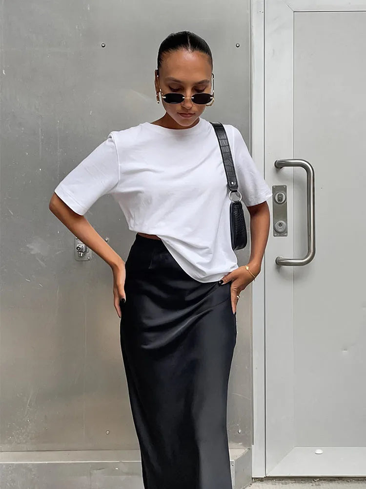 Lange Rok Met Hoge Taille | Navando