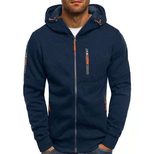 Roland - Sportieve Hoodie Trui met Rits voor Heren