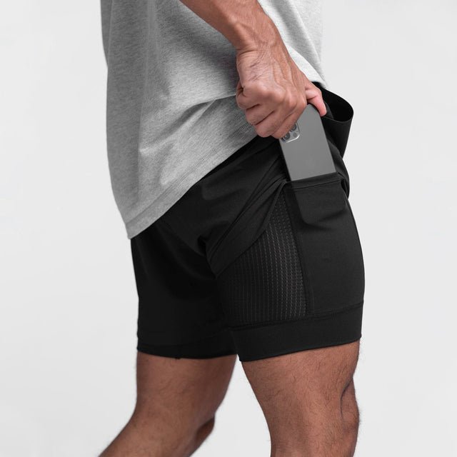 Lichte 2-In-1 sportshort Met Binnenvoering | Navando