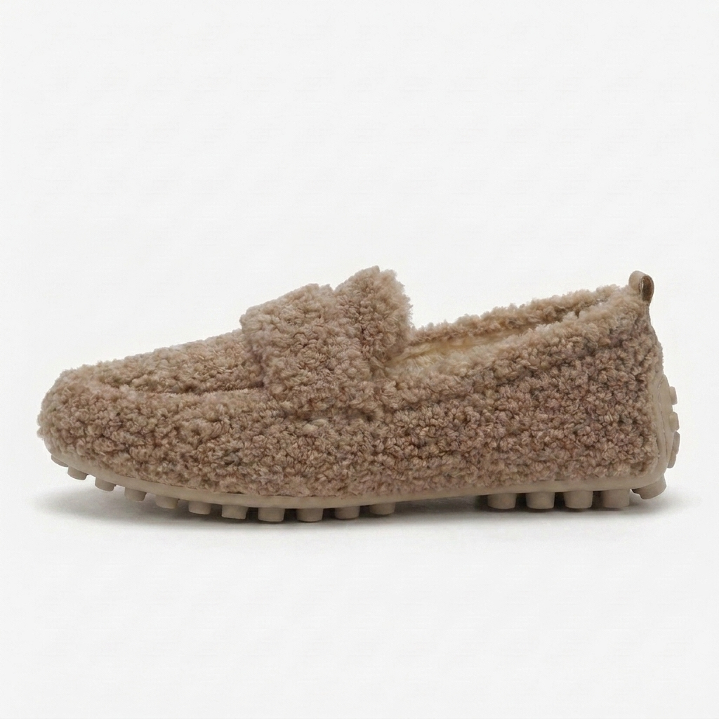 Lieke | Zachte Loafers Met Klassieke Noppenzool