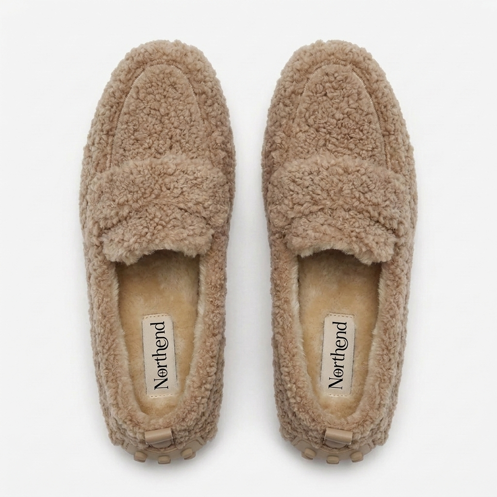 Lieke | Zachte Loafers Met Klassieke Noppenzool