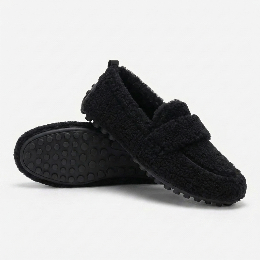 Lieke | Zachte Loafers Met Klassieke Noppenzool