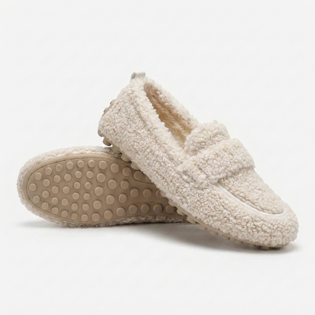 Lieke | Zachte Loafers Met Klassieke Noppenzool
