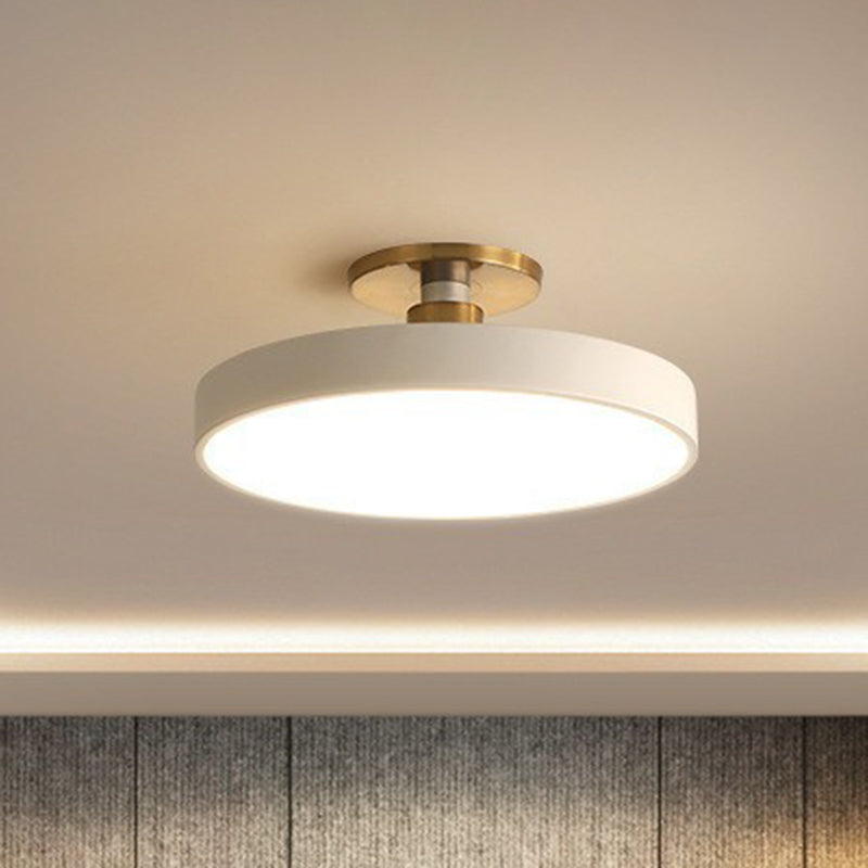 Lisanne | Ronde Semi Flush Mount Plafondlamp