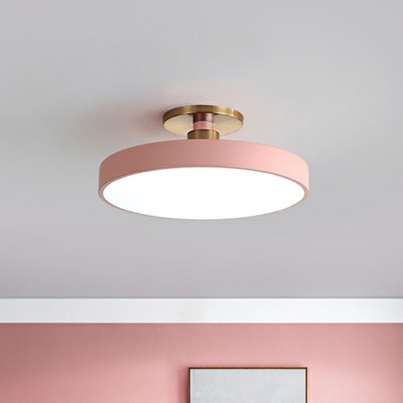 Lisanne | Ronde Semi Flush Mount Plafondlamp