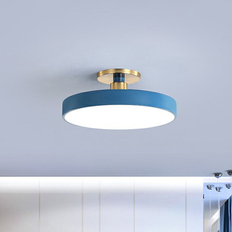 Lisanne | Ronde Semi Flush Mount Plafondlamp