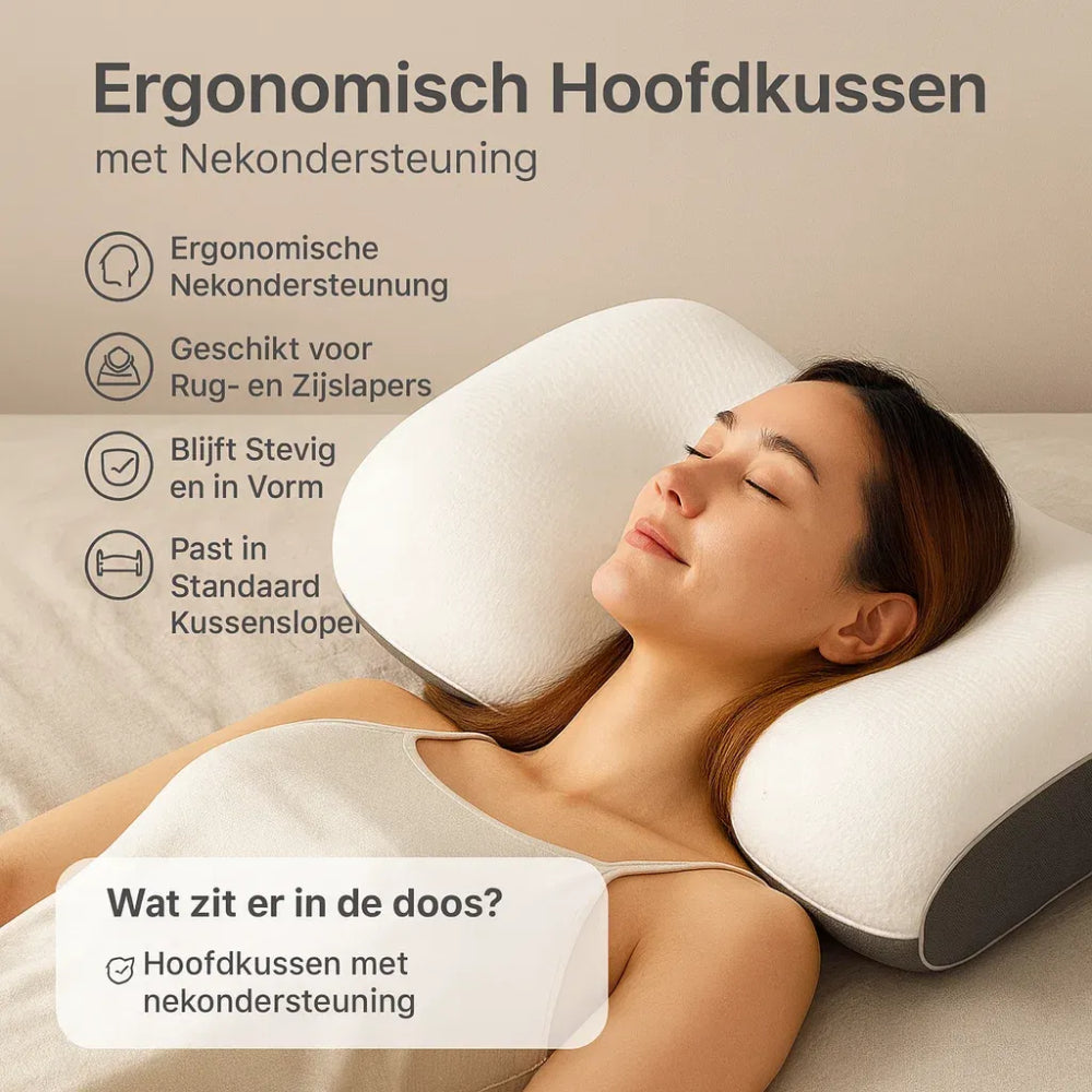 Liyana | Slaapkussen Met Gevormde Nekzone