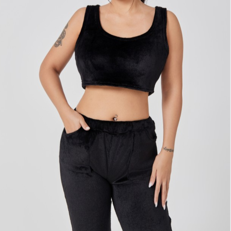 Lizzy | Driedelige set met top, rok en sjaal 8