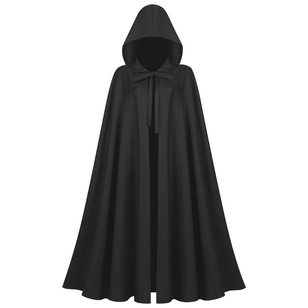 Lola | Lange Cape Met Diepe Capuchon