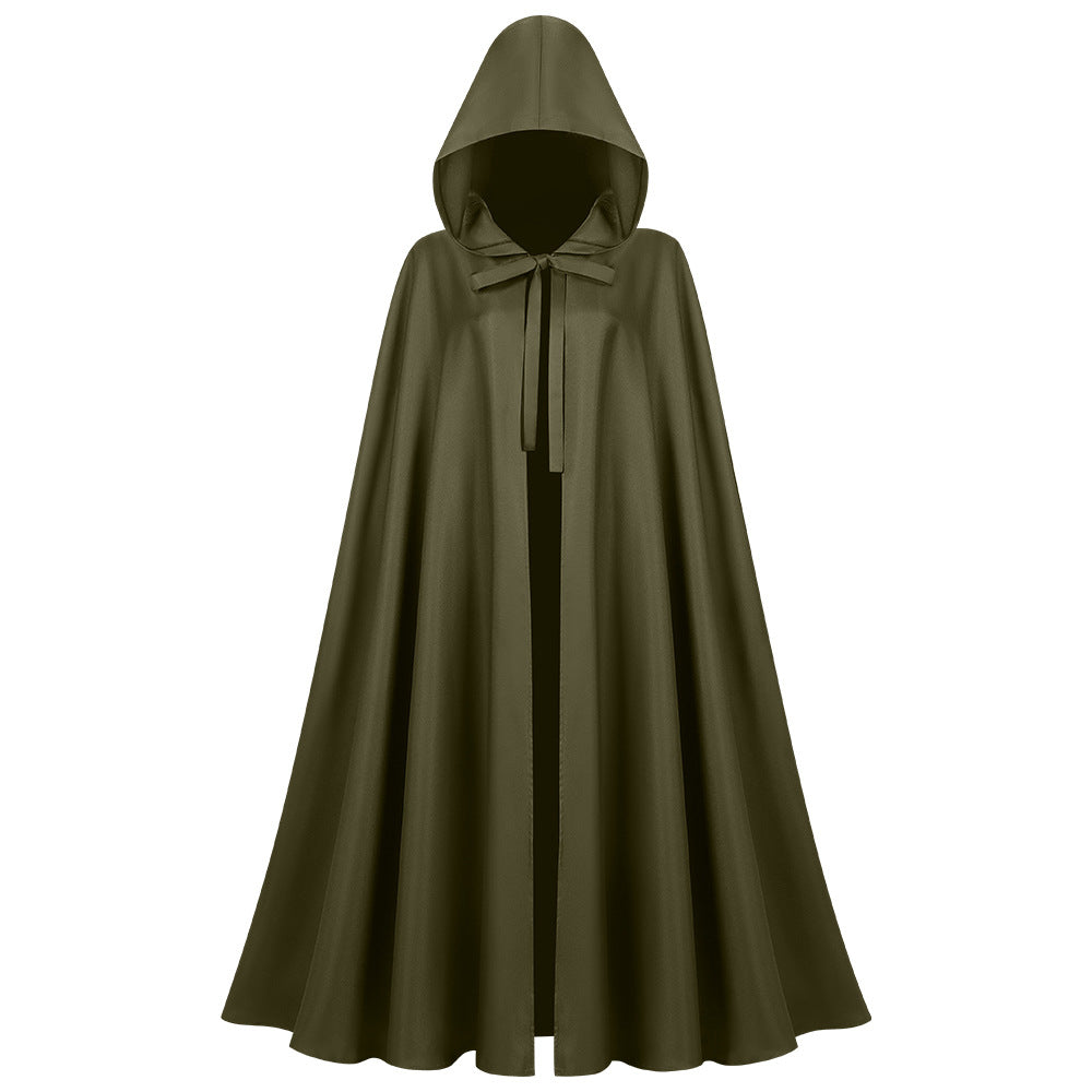 Lola | Lange Cape Met Diepe Capuchon