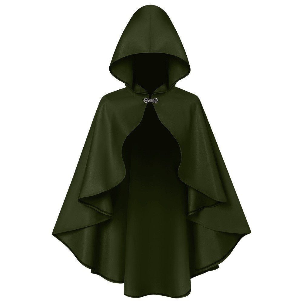 Lola | Lange Cape Met Diepe Capuchon