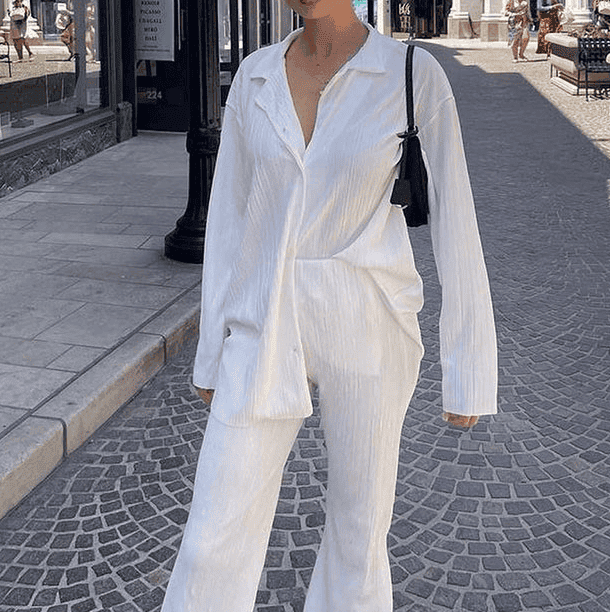 Lotte | Gedrapeerde tweedelige set 1