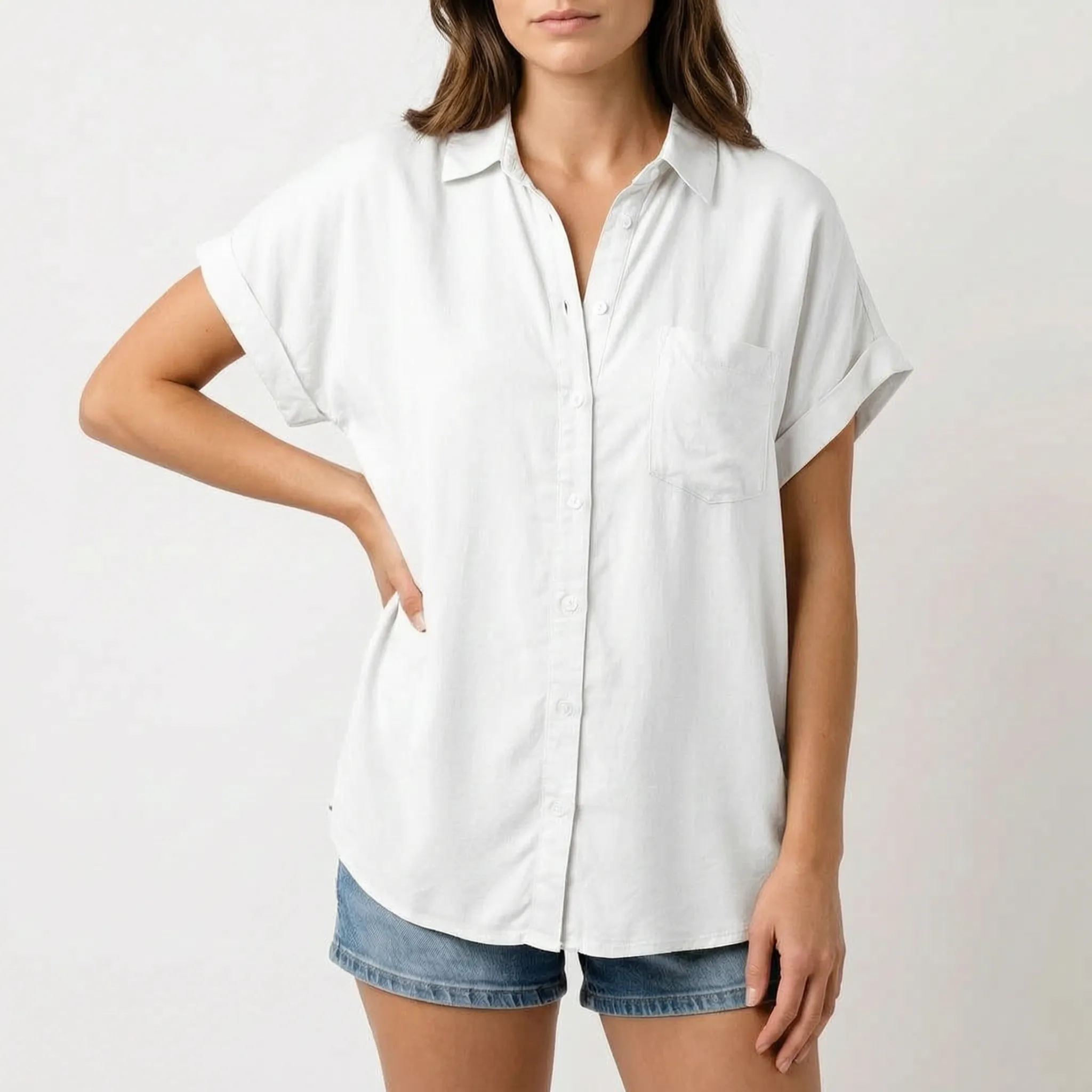 Luchtige Casual Damesblouse | Navando