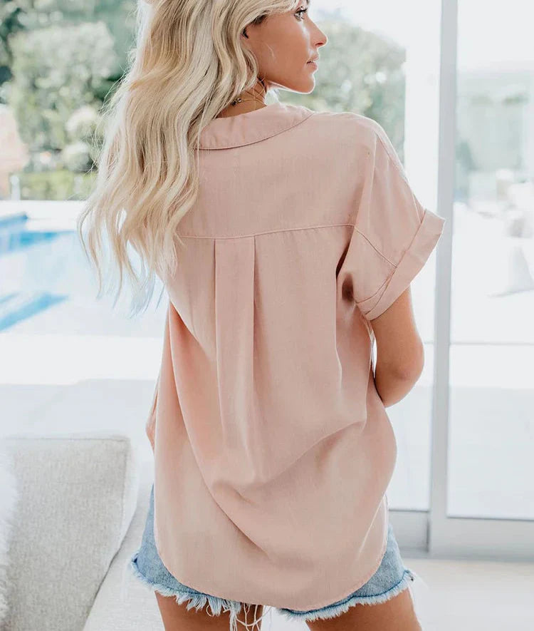 Luchtige Casual Damesblouse | Navando