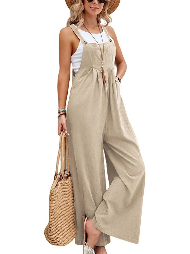 Luchtige Damestuinbroek – een combinatie van comfort en stijl Beige