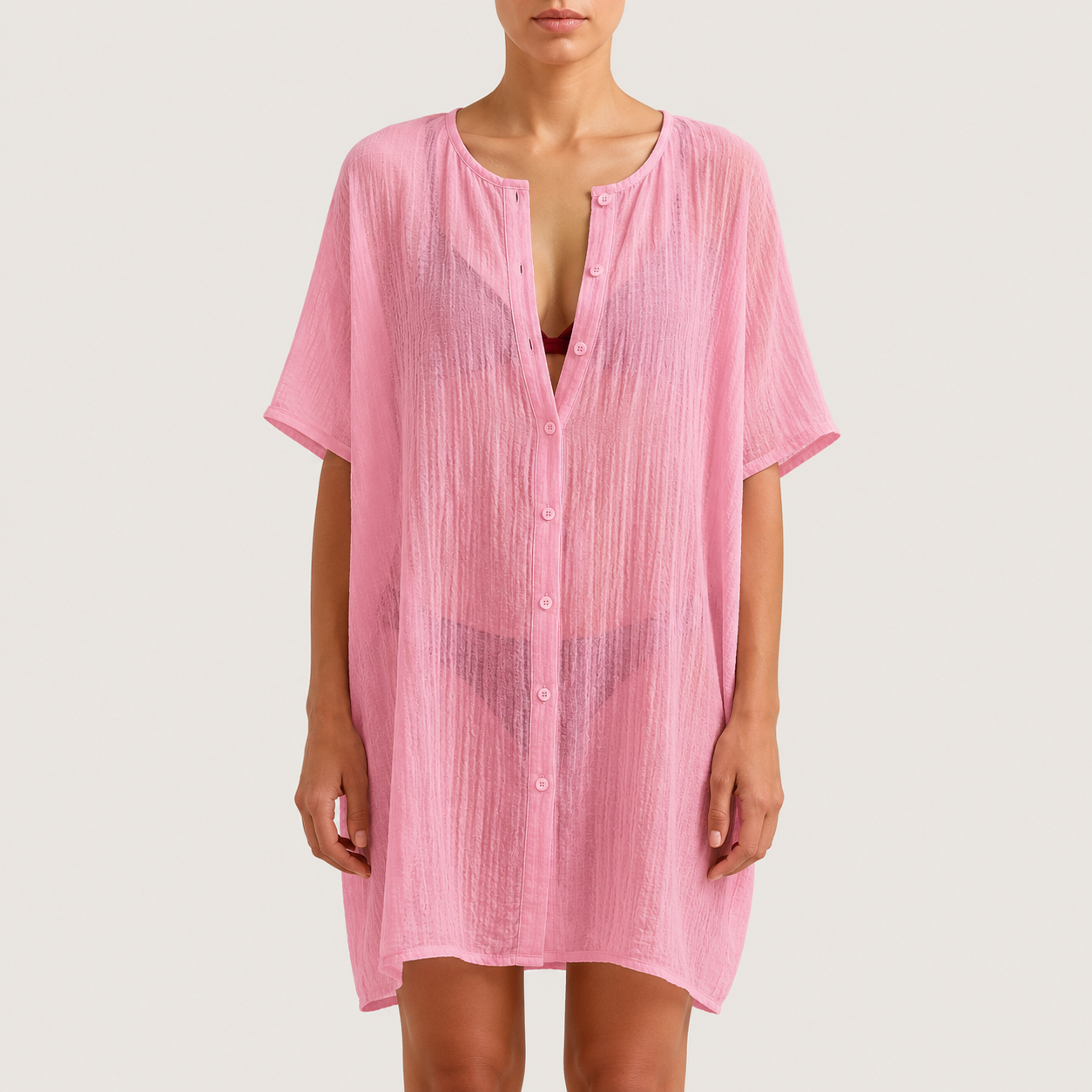 Luchtige Zomerse Strandjurk | Navando
