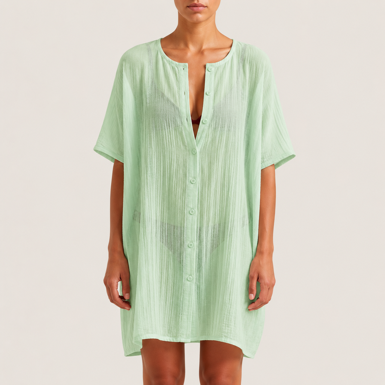 Luchtige Zomerse Strandjurk | Navando