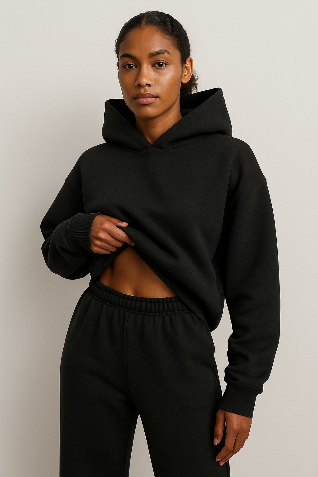 Maeve | Zachte oversized hoodie- en joggingset 1