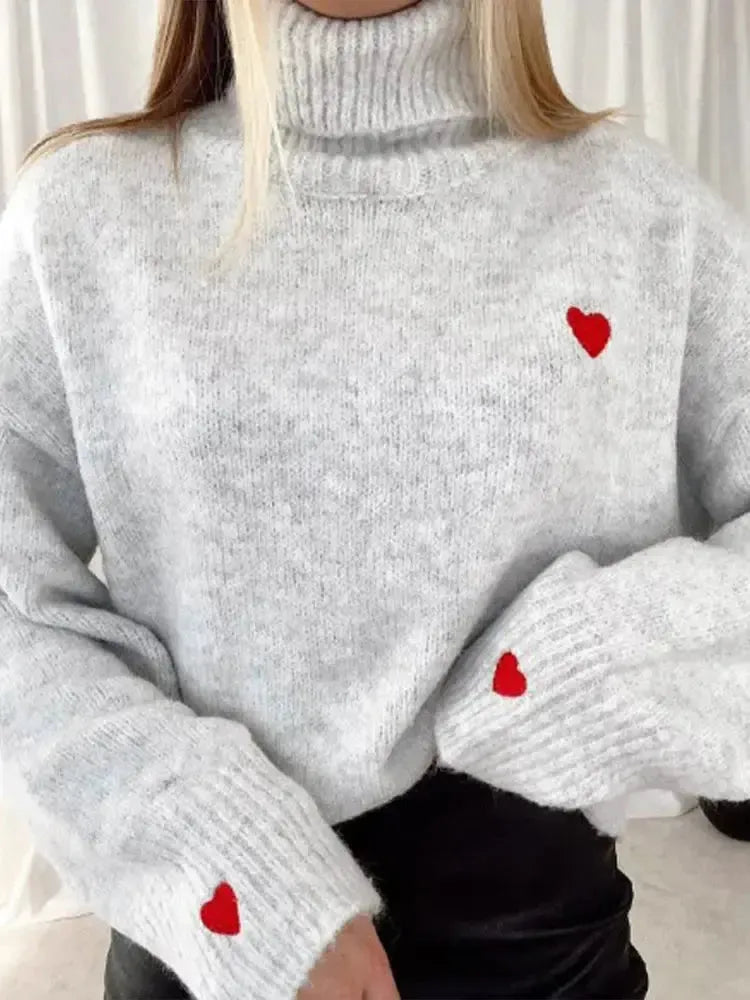 Olivia - Elegante Rood Hart Coltrui