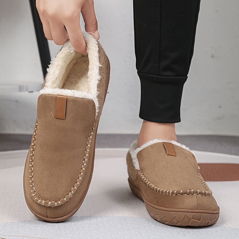 Marcus | Gevoerde Mocassin Pantoffels Voor Binnen