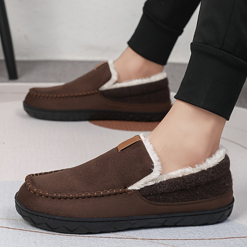 Marcus | Gevoerde Mocassin Pantoffels Voor Binnen