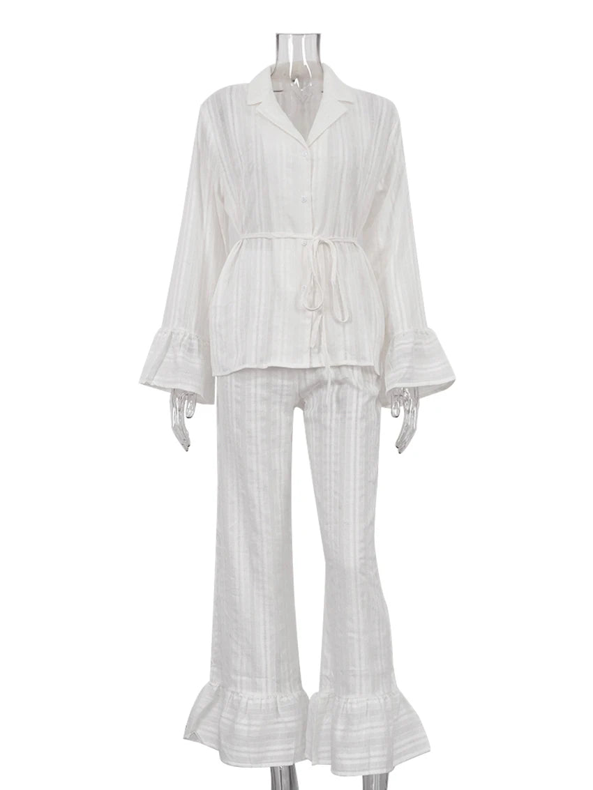 Marthaqiqiq | Ademend twee-delig nachtkleding set 3