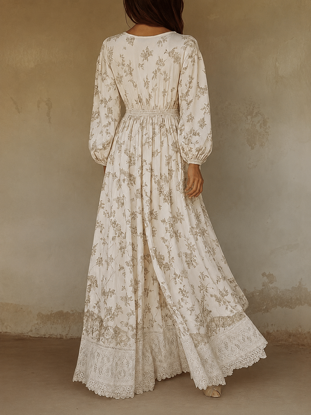 Maxi-Jurk Met Bloemenprint | Navando