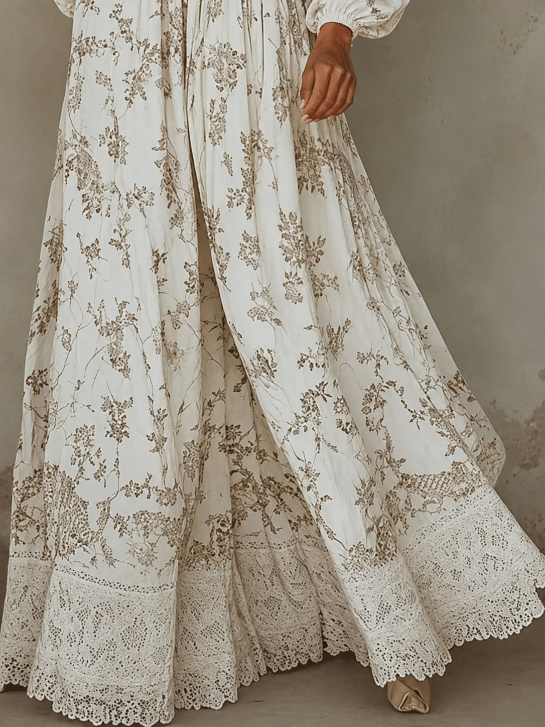 Maxi-Jurk Met Bloemenprint | Navando