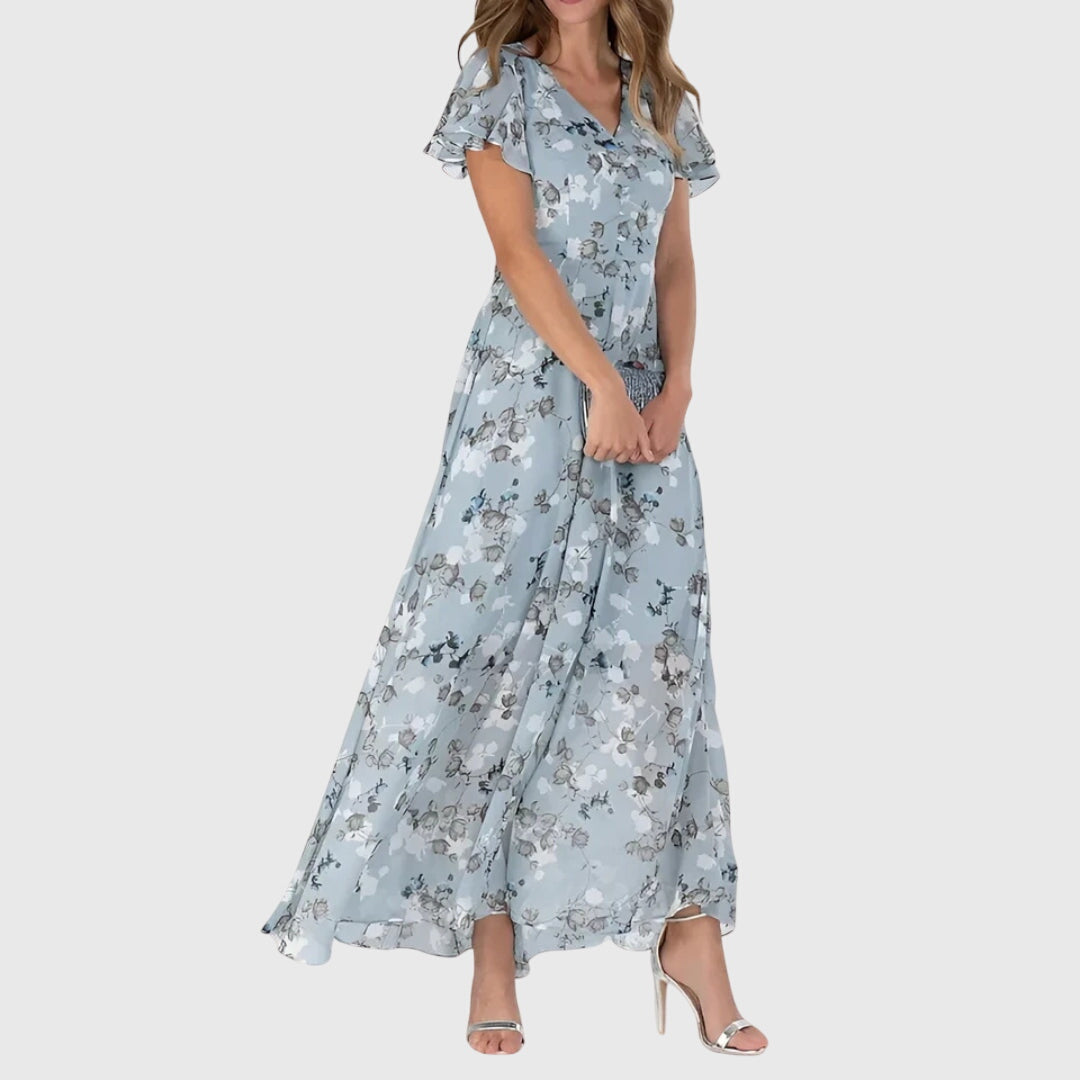 Maxi Jurk Met Bloemenprint | Navando