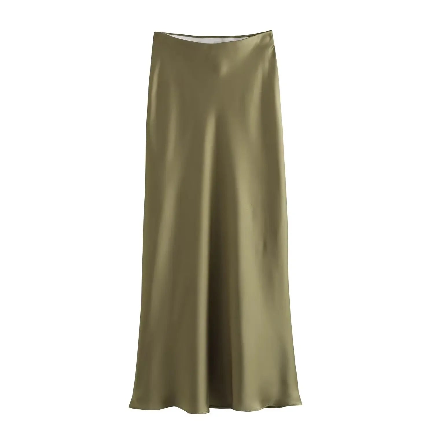 Midi Rok Met Hoge Taille | Navando