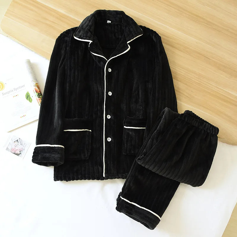 Mila | Flanellen pyjama met lange mouwen 1